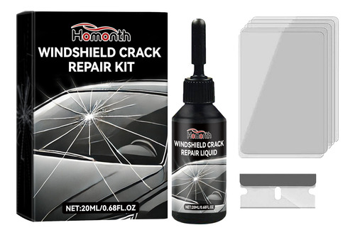 Adhesivo Líquido Para Reparar Grietas Para Parabrisas, 20 Ml