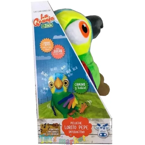 Peluche del lorito 2025 pepe