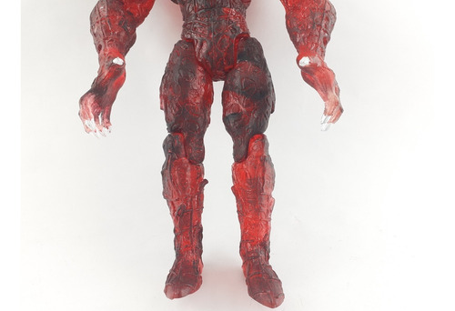 Figura Muñeco Juguete Spiderman Carnage Rojo Desarmable 14cm