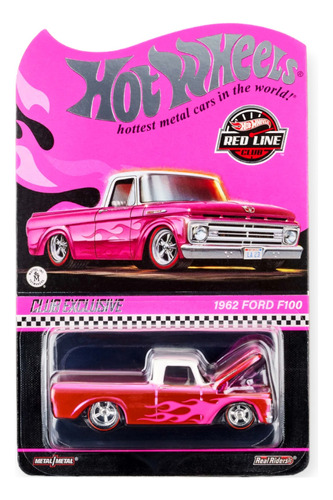 Hot Wheels Collectors Exclusive Pink Edition 1962 Ford F100