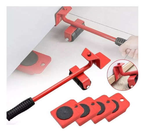 Kit X5 Elevador De Muebles Portatil De Alta Resistencia