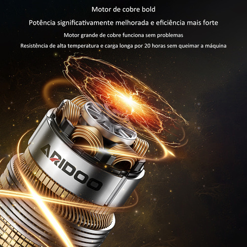 Parafusadeira Sem Fio 4.2v 220V C/ Carregador E Acessórios Cor Preto Frequência 60hz