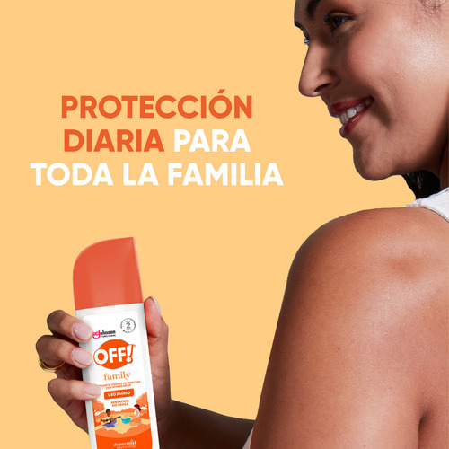 Repelente Mosquitos Off Family Repele Sika Dengue Y West Nil
