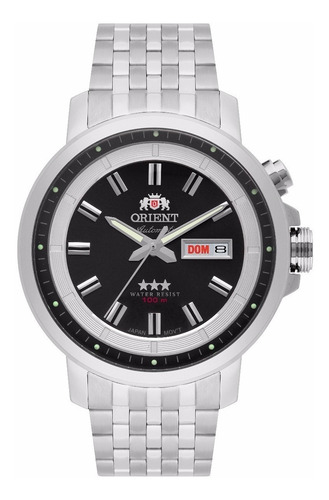 Relógio Orient Automatico 3 Estrelas Masculino 469ss079 P1sx