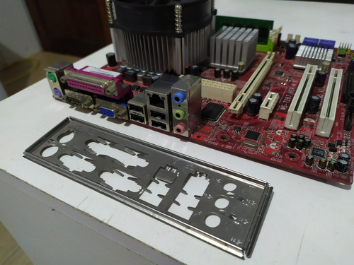 Imagem 3 de 9 de Kit Placa-mãe Positivo Ms7267 Dual-core 2,70ghz 1gb Ram Ddr2