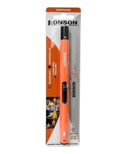 Encendedor Cocina Slim - Chispero Recargable - Ronson