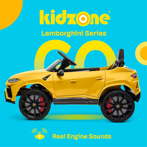 Carrito Eléctrico Kidzone Lamborghini Urus C/ Luces Y Sonido