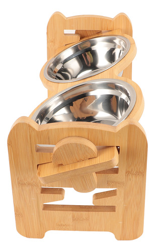 Cuencos Elevados Para Mascotas Para Perros Con Soporte Incli