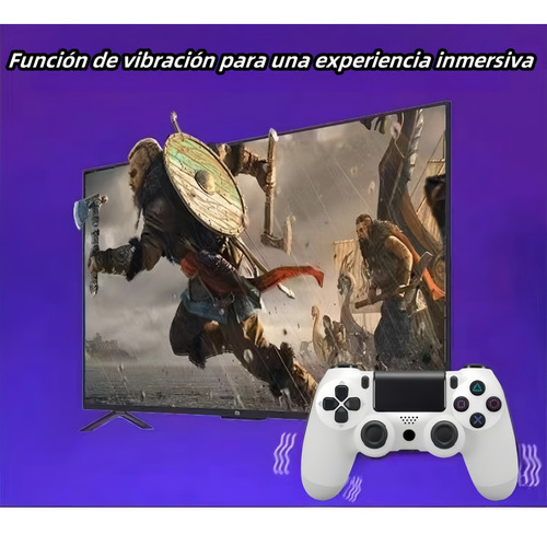 Control Inalámbrico Compatible Psp 4 Play Station 1p Blanco