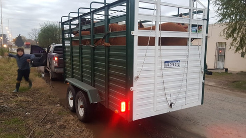 Trailer Jaula Hacienda/caballos Tecnar Tjm4000 4 Mts