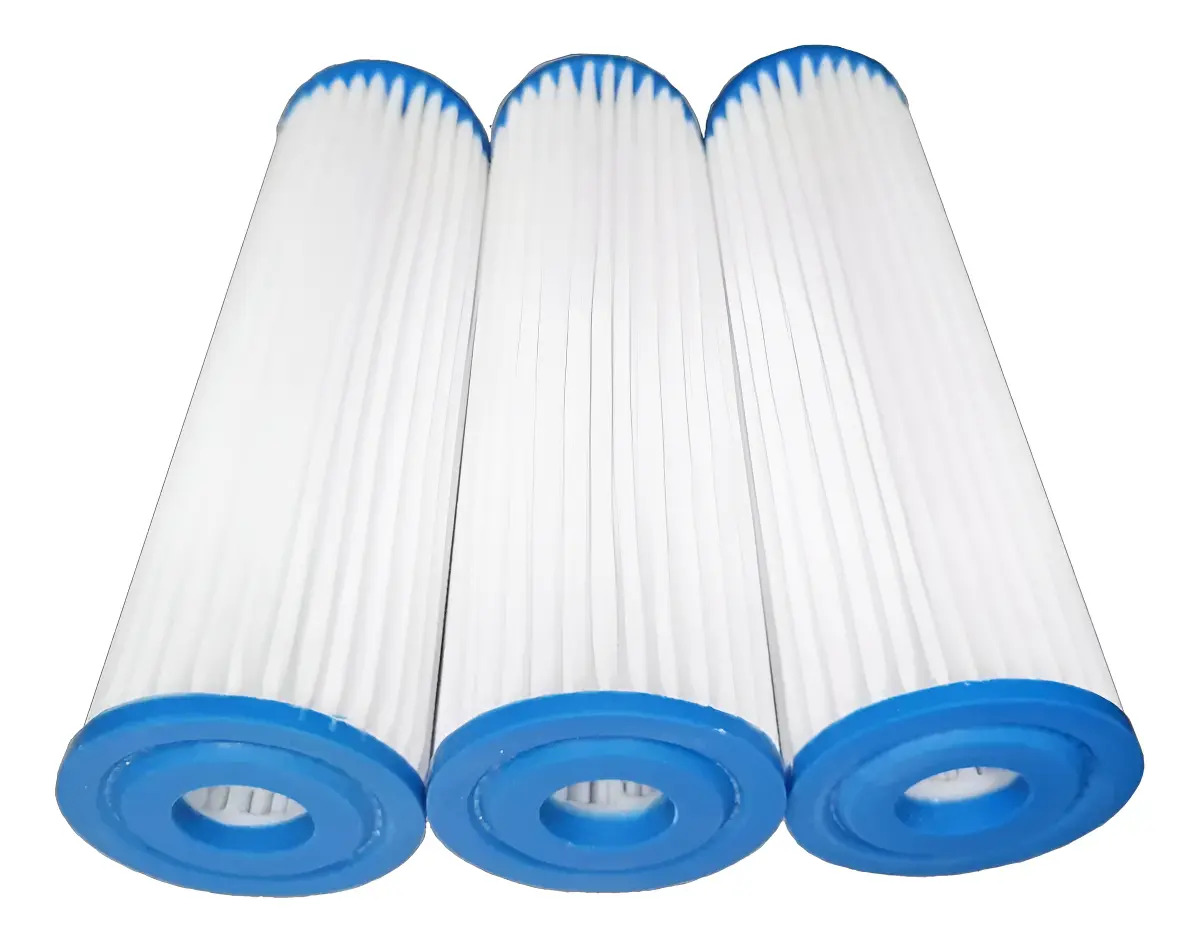 3pcs Cartuchos Solos Lavable Repuesto Para Rotoplas Paso 1 Color Blanco