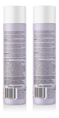 Marc Anthony Color Care Purple Shampoo And Purple Conditione