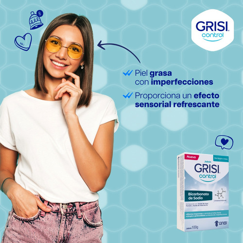 Jabón Axel Control Bicarbonato De Sodio 100g