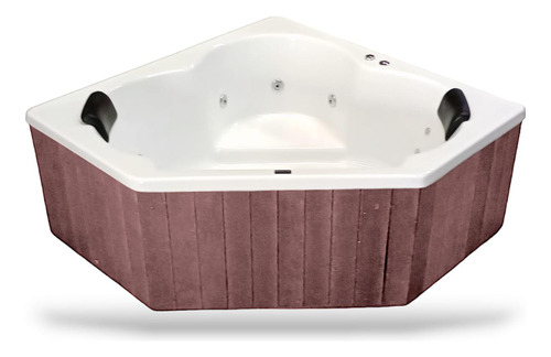 Jacuzzi Deluxe 145x145 16 Jets 1,5hp Estructura Full Y Deck