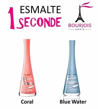 2 Esmaltes 1 Seconde Gel Bourjois - Promoção!