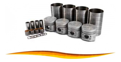 Kit Piston + Camisas Std Para Hyundai Terracan 2.9 2002 2003