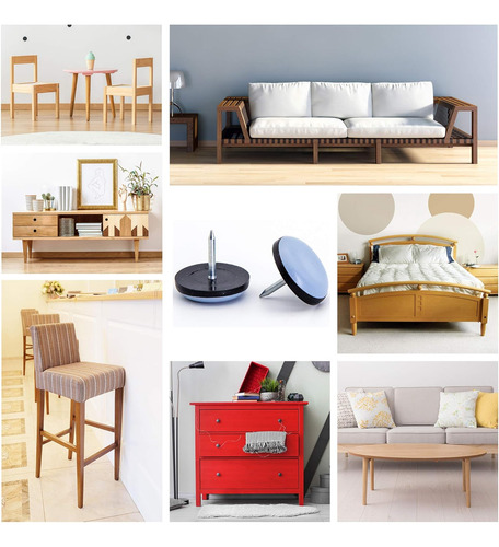 Csfmc Almohadillas Deslizantes De Teflón Para Muebles, Mesa/