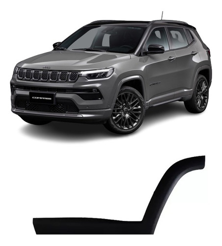 Moldura Porta Traseira Esquerda Jeep Compass 7092497 Orig
