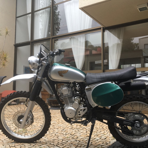 Imagem 6 de 13 de Honda Vintage Customizada Scrambler 230cc Crf Scrambler Nova