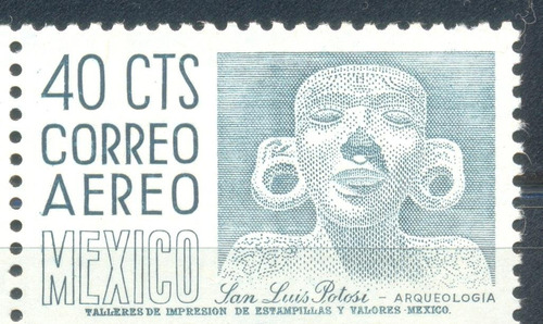 Orejón San Luis Potosí Arqueología 1975 Fosforescente   Mint