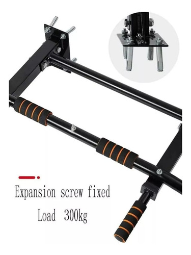 Barra Multifuncional Push Up Dominadas Para Pared En Acero