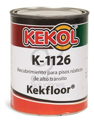 Imagen 1 de 4 de Recubrimiento Piso Cemento Kekol Alto Transito K1126 1l Me