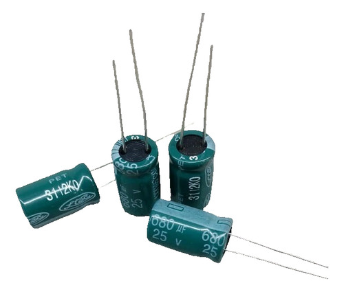 Capacitor 680uf 25v Ltec Nuevo Pack 10 Unidades