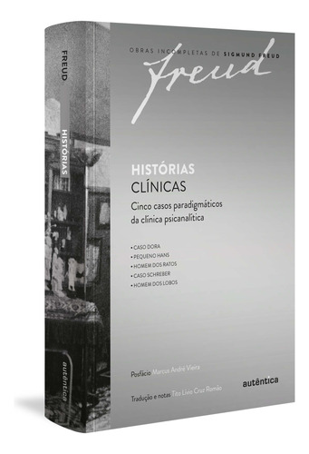 Libro Historias Clinicas De Freud Sigmund Autentica Editora