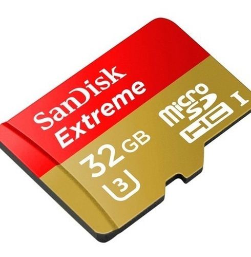 Memoria Microsd 32gb Sandisk U3 4k Celular Camara Febo