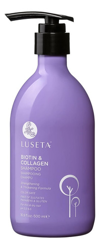 Shampoo De Biotina E Colágeno Luseta Shampoo Para Cresciment