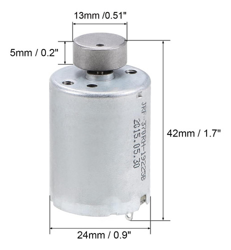 Motores De Vibración Uxcell Dc 12v 250ma 7500rpm Motor Vibra