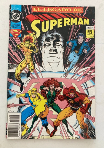 Comic Dc: Superman - El Legado De Superman. Historia Completa. Editorial Zinco (Usado)