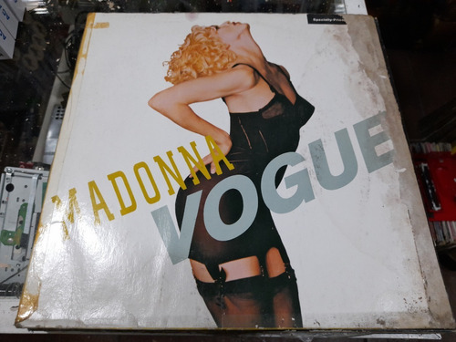 Lp Madonna Vogue Single Imp En Acetato,long Play