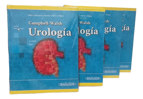 Urología Campbell 4 Tomos