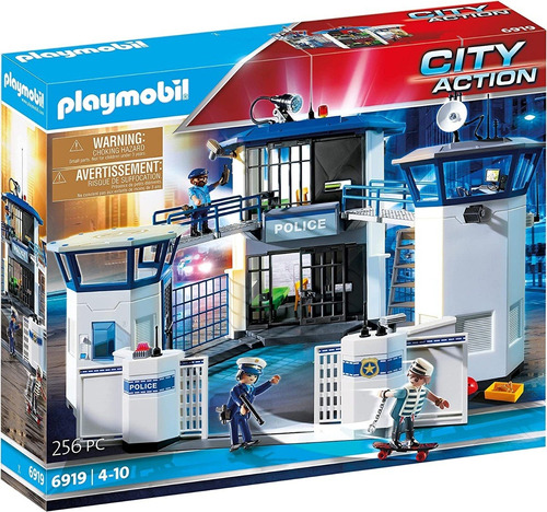 Playmobil 6919 City Comisaria De Policias C/ Prision - Intek
