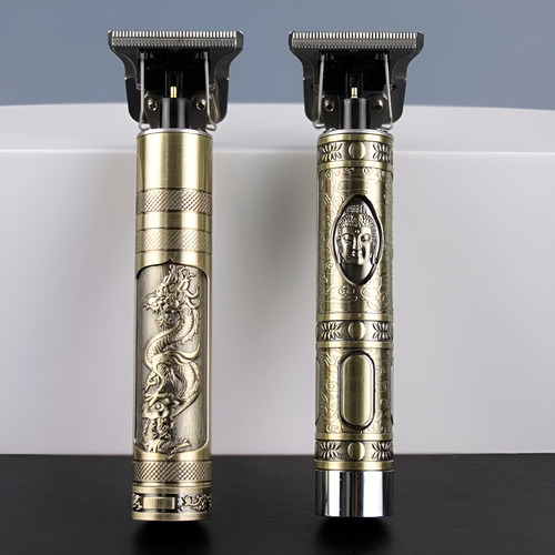 Maquina De Cortar Cabelo Barbeador Aparador Sem Fio Dragão