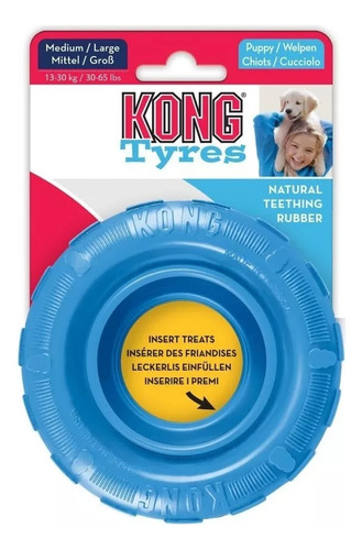 Kong Puppy Tires Medium/large Juguete Perros Rueda Rellenabl