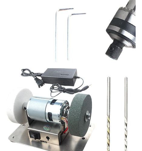 Mini Bench Grinder Bench Tool Machine Maching Benchtop