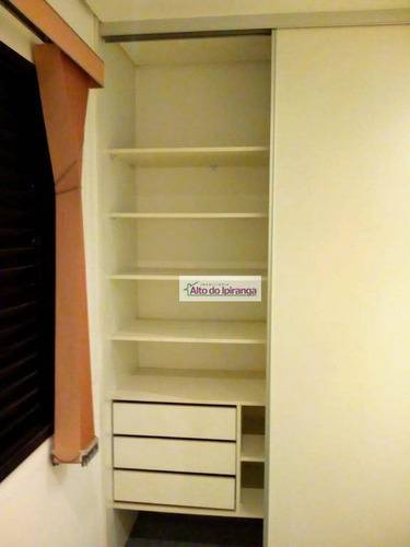 Apartamento Com 1 Dormitório Para Alugar, 41 M² Por R$ 2.800,00/mês - Bosque Da Saúde - São Paulo/sp - Ap3838
