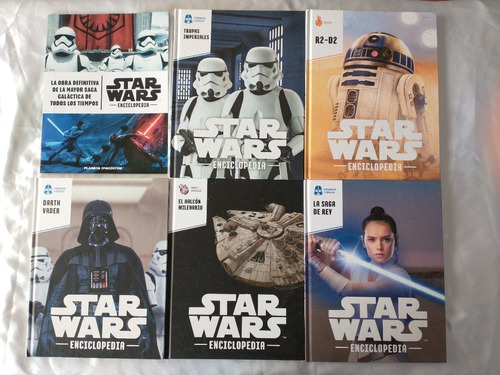 Enciclopedia Star War Tomo 1 Al 5 + Revista De Promoción