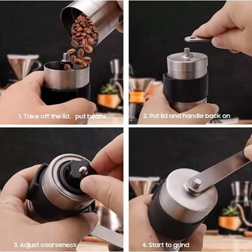 Molinillo De Cafe, Molinillo Café Especias Cerámico Portátil