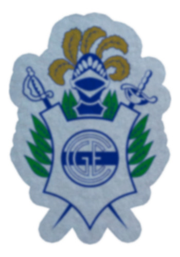 Parche Escudo Felpa Para Coser 9cm Set X4 Equipos Arg001 Gimnasia La Plata Gimnasia La Plata