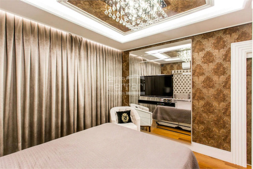 Imagem 10 de 15 de Casa Em Condomínio Fechado De Altissímo Padrão Com Muita Segurança. 4 Suítes, 8 Vagas, Piscina, Etc. - Cf40756