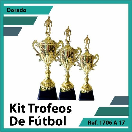 Kit Trofeos En Cali Primer, Segundo Y Tercer Puesto