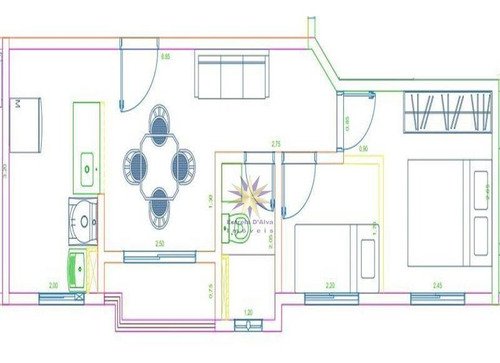 Imagem 4 de 7 de Apartamento Chácara Seis De Outubro São Paulo/sp - 2431