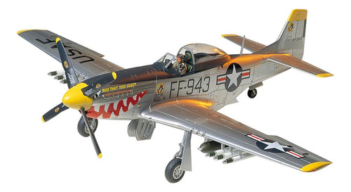 Kit Modelo F-51d Mustang Detalle Y Precisión