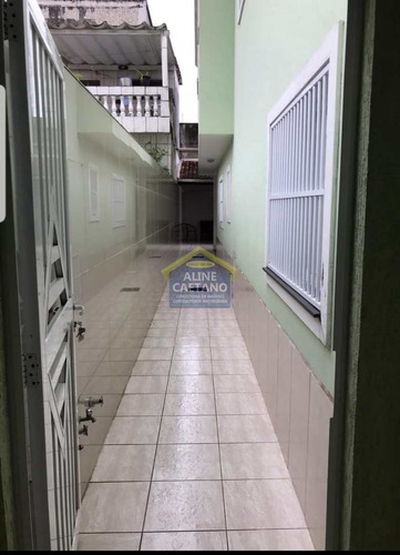 Sobrado Com 3 Dorms, Guilhermina, Praia Grande - R$ 620 Mil, Cod: Aci1034 - Vact1034
