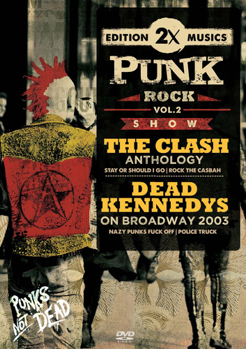 Dvd 2x Punk Rock Vol.02 The Clash E Dead Kennedys