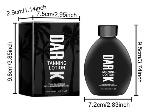 Loção Bronzeadora 100ml De Pantenol Hidratante De Girassol E