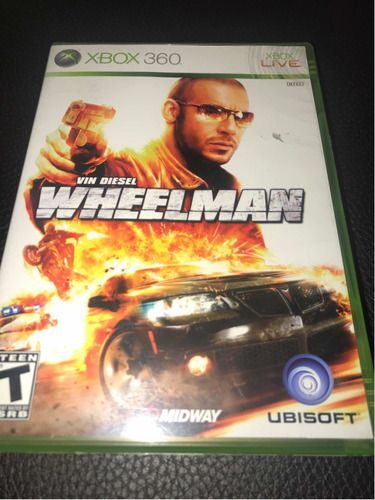 Videojuego Wheelman De Vin Diésel Para Xbox 360